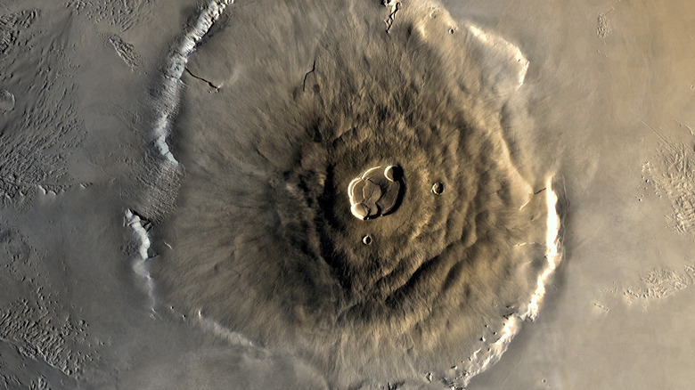 Olympus Mons on Mars