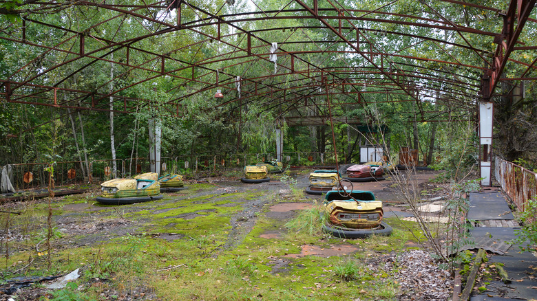 Abandoned amusement park, Chernobyl's exclusion zone
