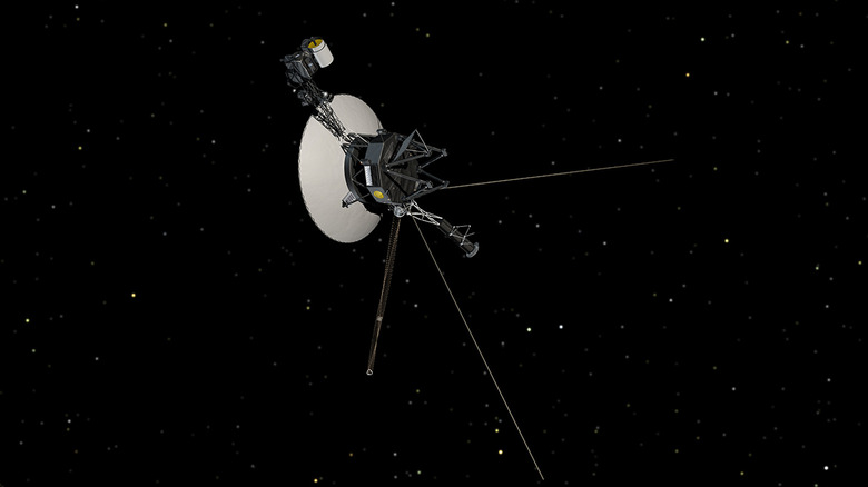 Artist's concept, Voyager 1 probe