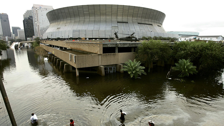 New Orleans Superdome Hurricane Katrina
