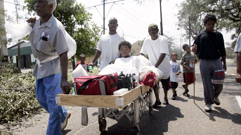 Hurricane Katrina evacuees
