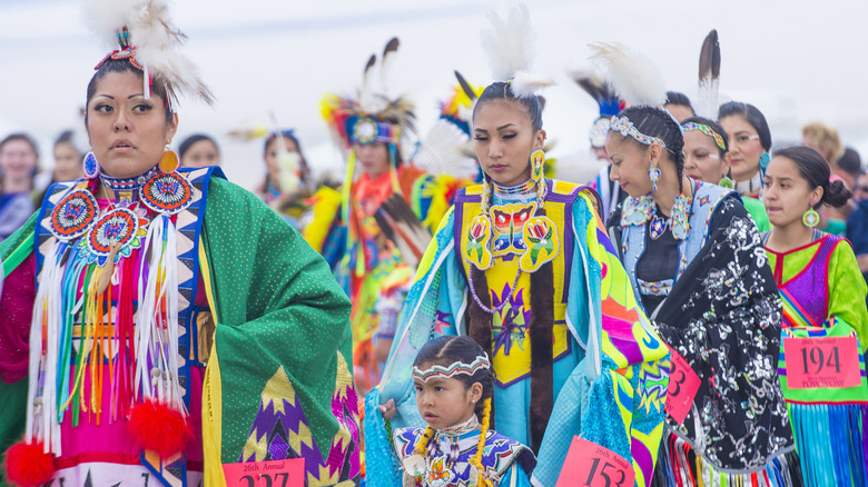 Paiute tribe members, Las Vegas