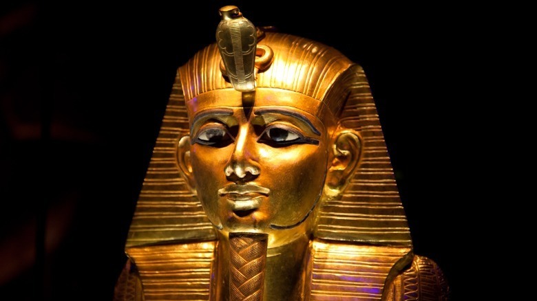 Death mask of Psusennes I