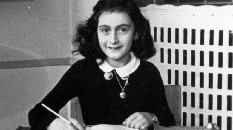 Anne Frank at school