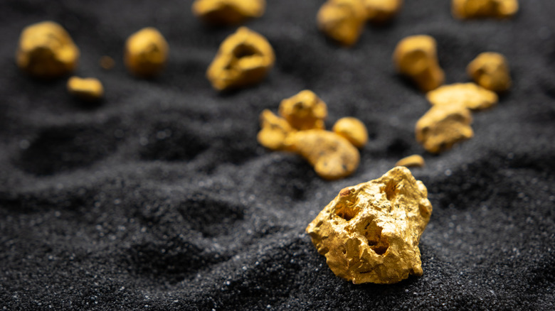 gold nuggets