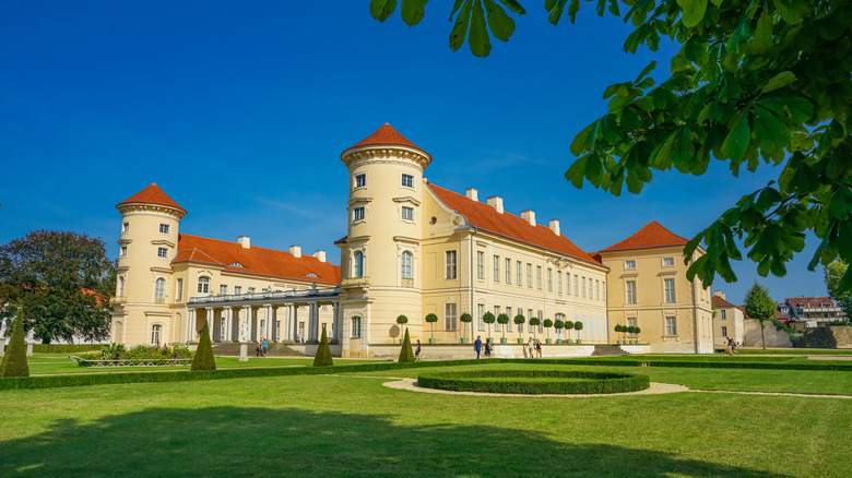 Rheinsberg Palace in the daytime