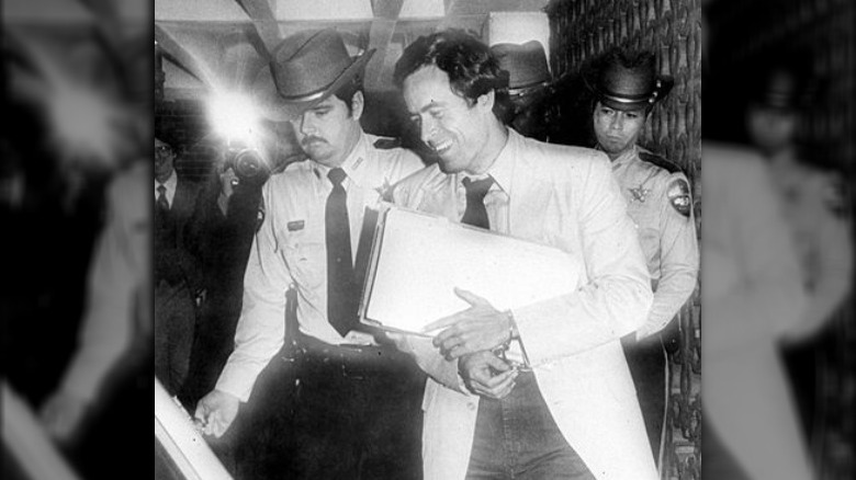 Ted Bundy in police custody