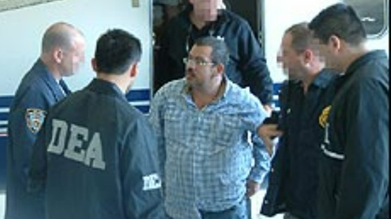 DEA agents apprehending Don Berna