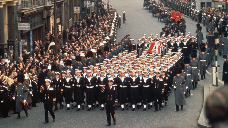 Winston Churchill's funeral