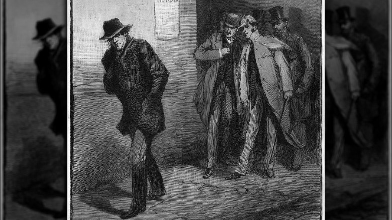 One of a series of images from the Illustrated London News for October 13, 1888 carrying the overall caption, 