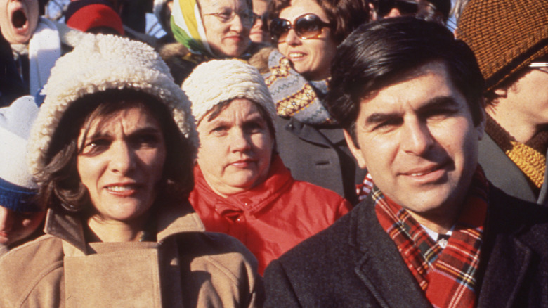 Michael Dukakis and wife