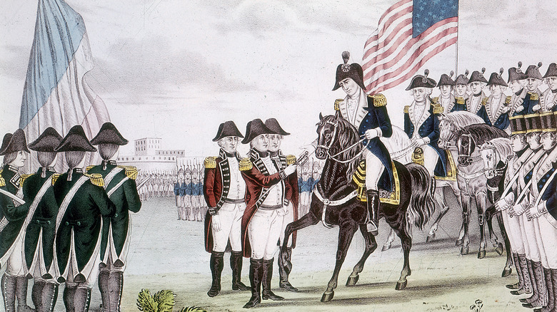 surrender of cornwallis painting