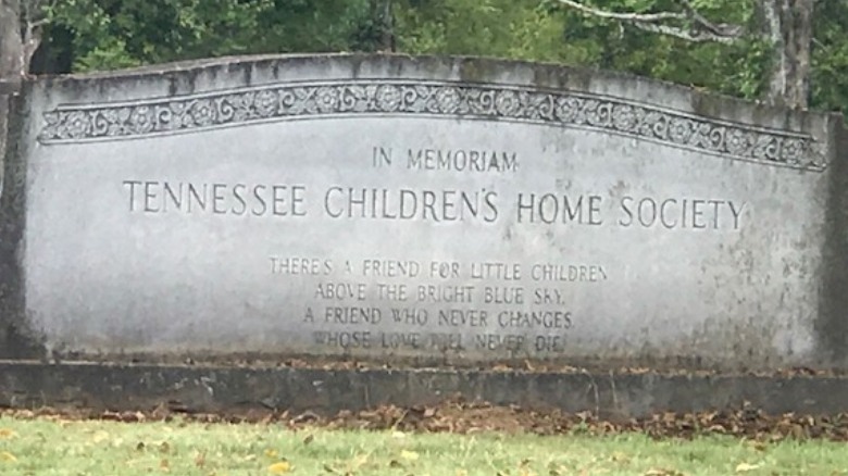 Tennessee Children's Home Society memorial