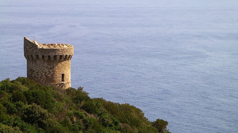 Genoese tower, Corsica