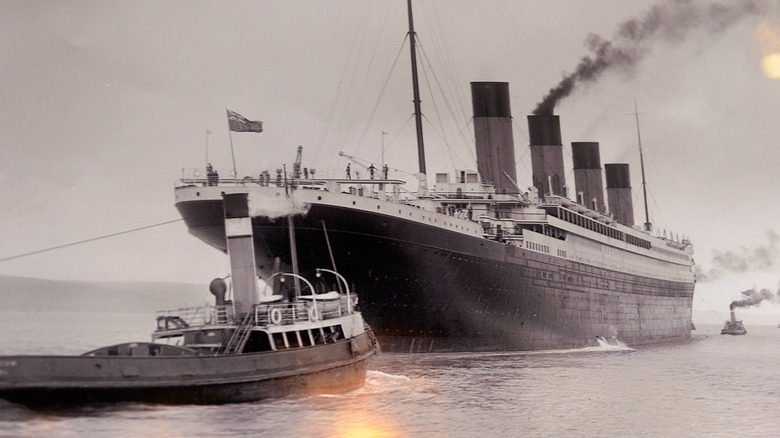 The Titanic in 1912