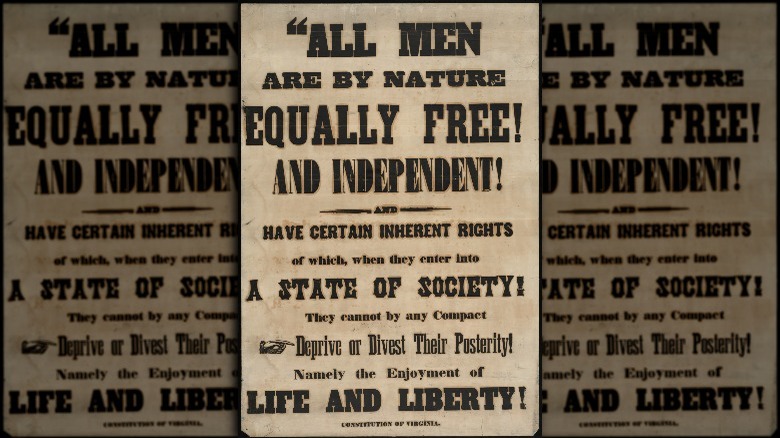 Abolitionist poster