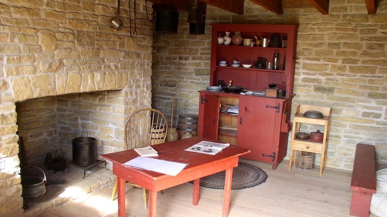 Restored quarters believed to have been occupied by Dred & Harriet Scott 1836–1840, Fort Snelling, Minnesota, USA