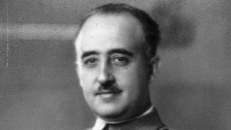 Francisco Franco smiling