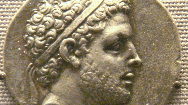 Coin depicting King Perseus