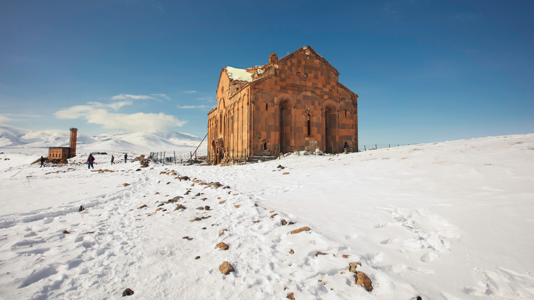 A temple on the Silk Road