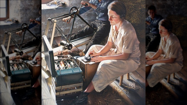 Virginia Hall WWII resistance radio spy