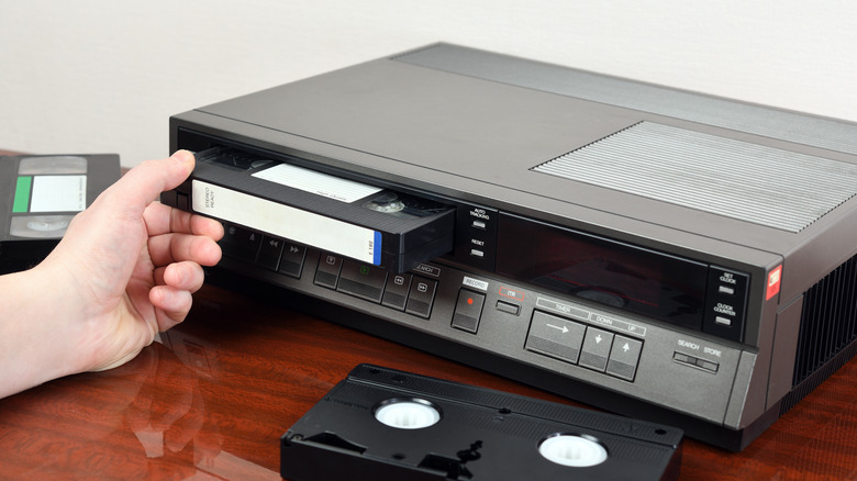 videotape player