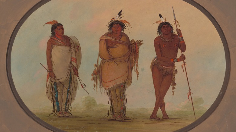 Yumaya Indians, 1800s