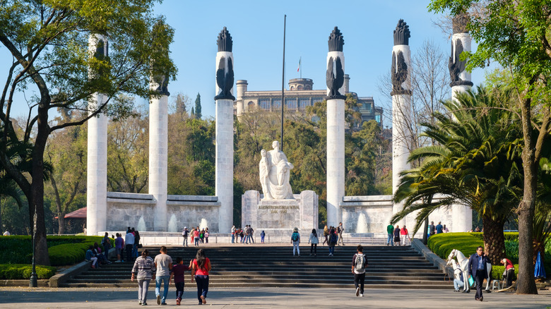 monument for Los Niños Héroes