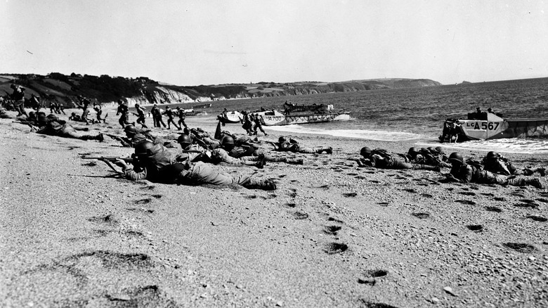 American Soldiers on Slapton Sands