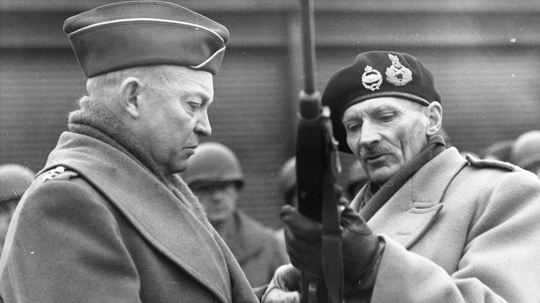 General Dwight D. Eisenhower and British Commander Montgomery