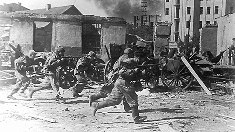 Soviet troops during Operation Bagration