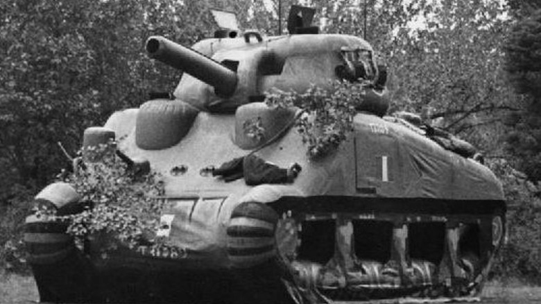 Fake Sherman Tank
