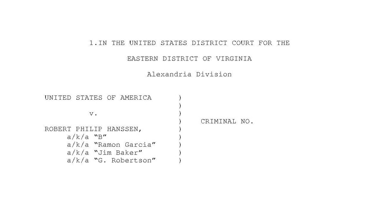 robert hansen affidavit with aliases 