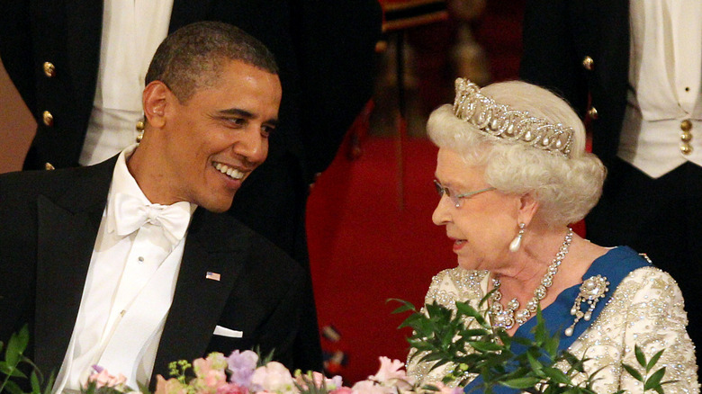 Barack Obama and Queen Elizabeth