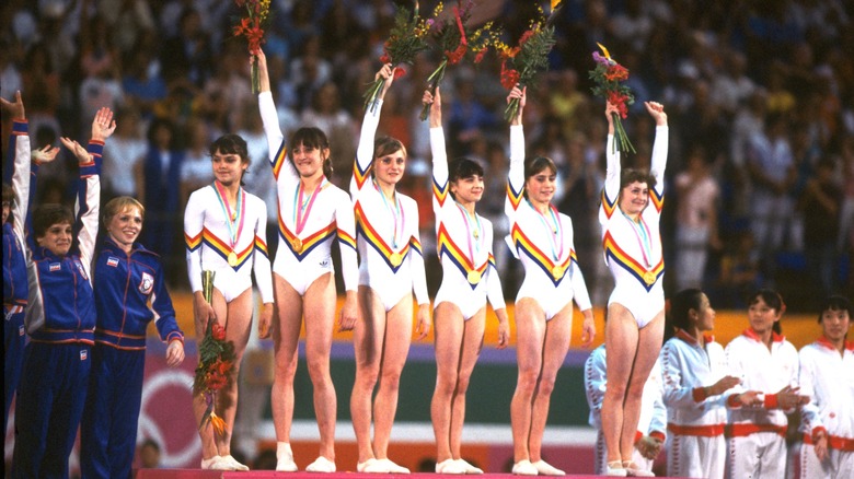 romanian gymnastics team