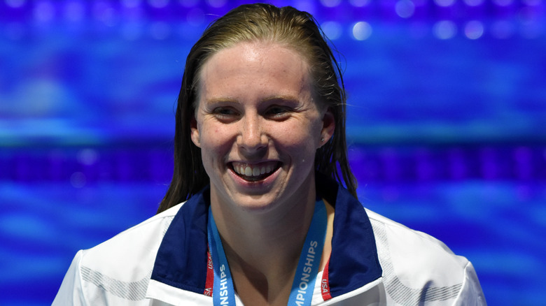 Lilly King smiling