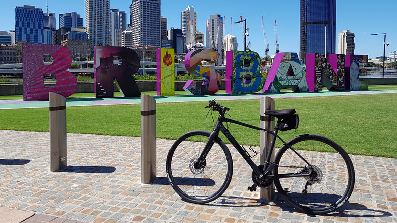 Brisbane, Australia sign