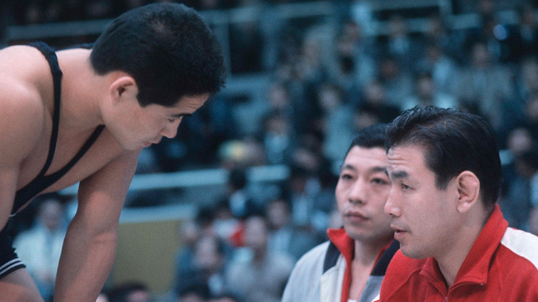 Olympic wrestler Watanabe Osamu