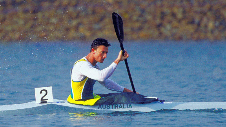 Nathan Baggaley at the 2000 sydney olympics