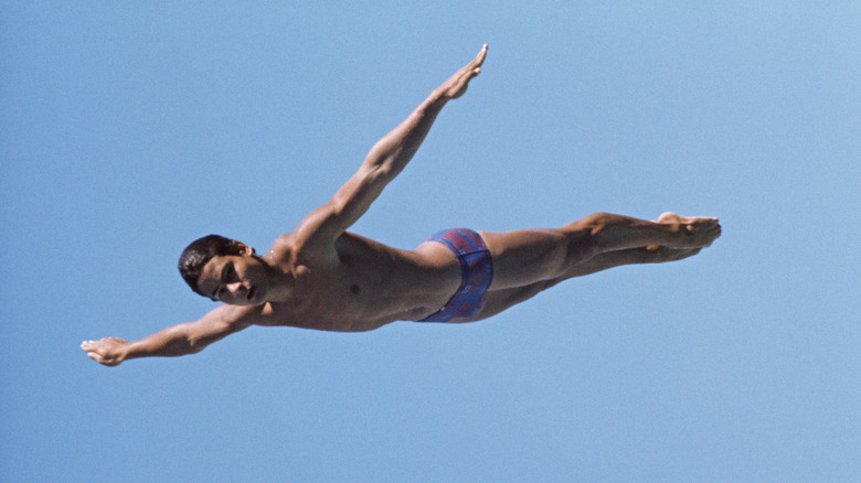 Greg Louganis diving