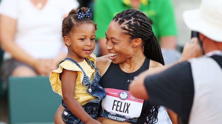 Allyson and her daughter Camryn