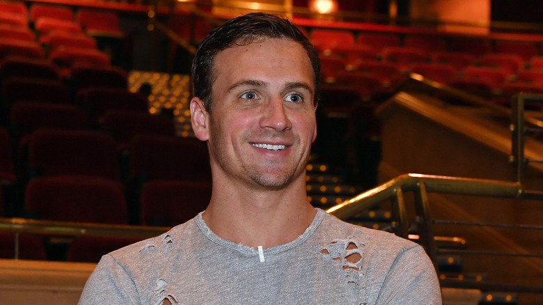 Ryan Lochte smiling