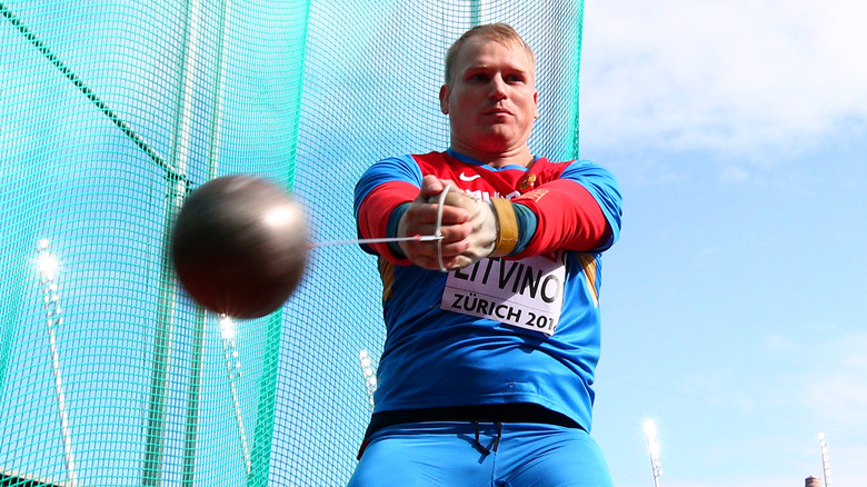 Sergey Litvinov hammer throw