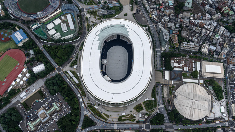 Tokyo's new Olympic Stadium