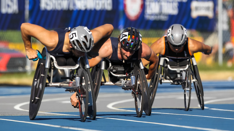 Joshua Green center 2021 U.S. Paralympic Trials