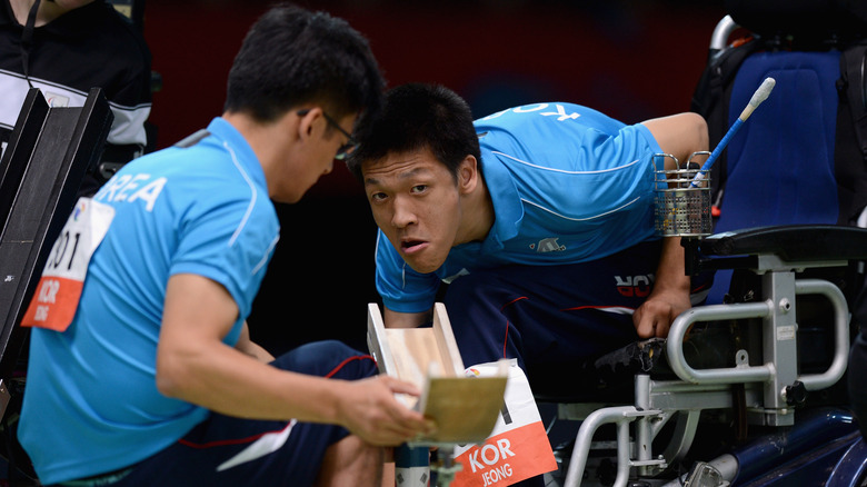 Korean boccia team 2012