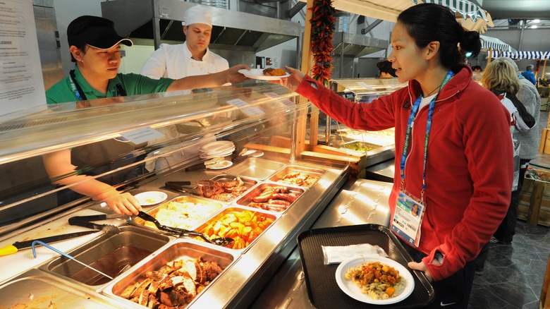 Olympic Village canteen in Vancouver