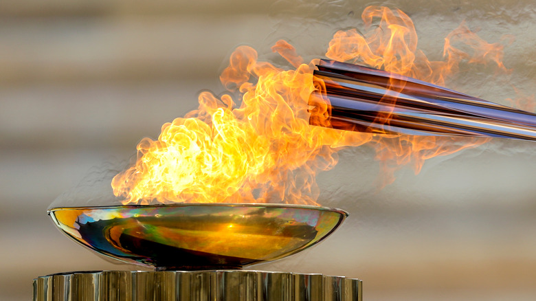 Olympic Torch Lighting
