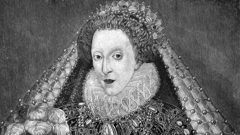 Illustration of Queen Elizabeth I 