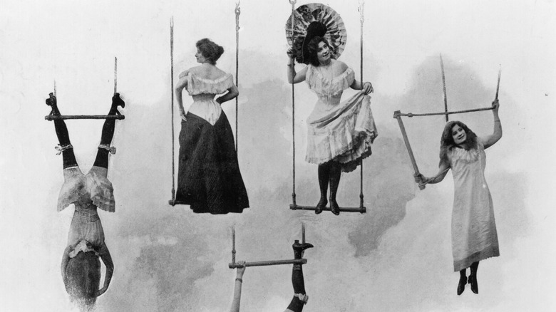 trapeze artist vintage